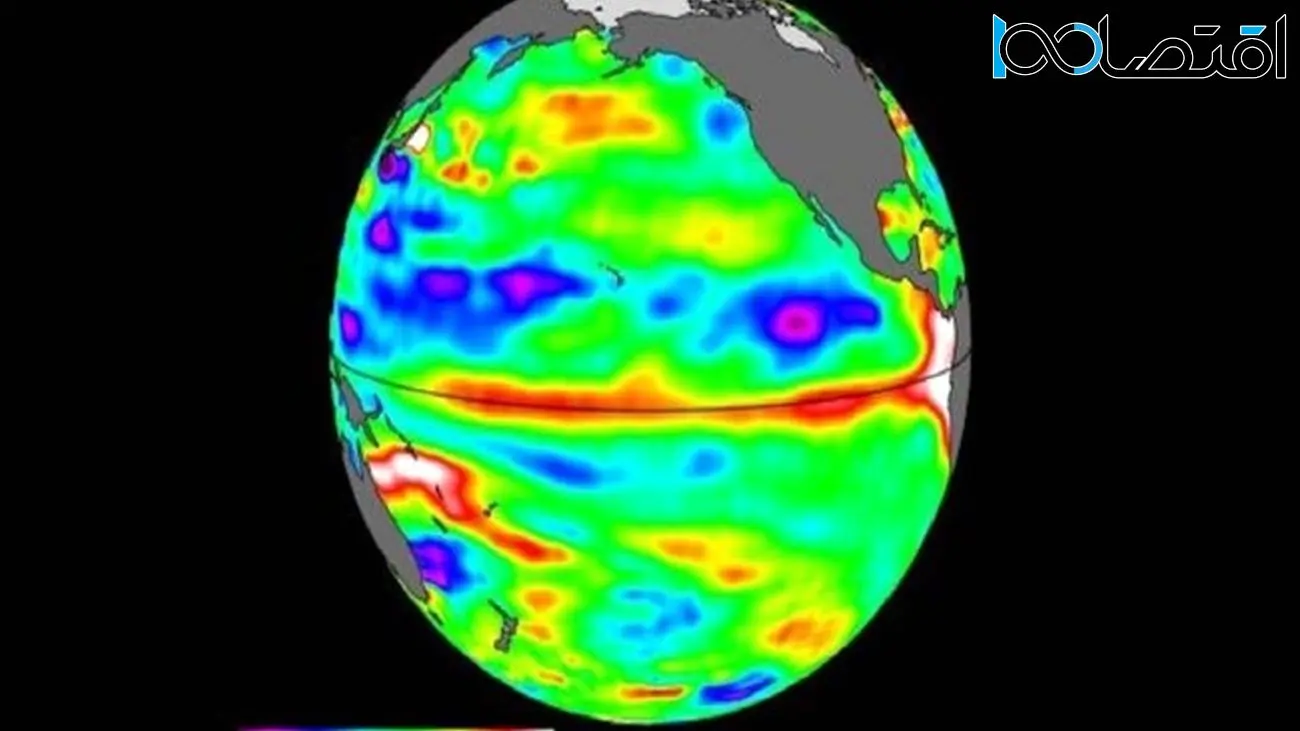 ناسا پیش‌ساز «ال نینو» را از فضا مشاهده کرد