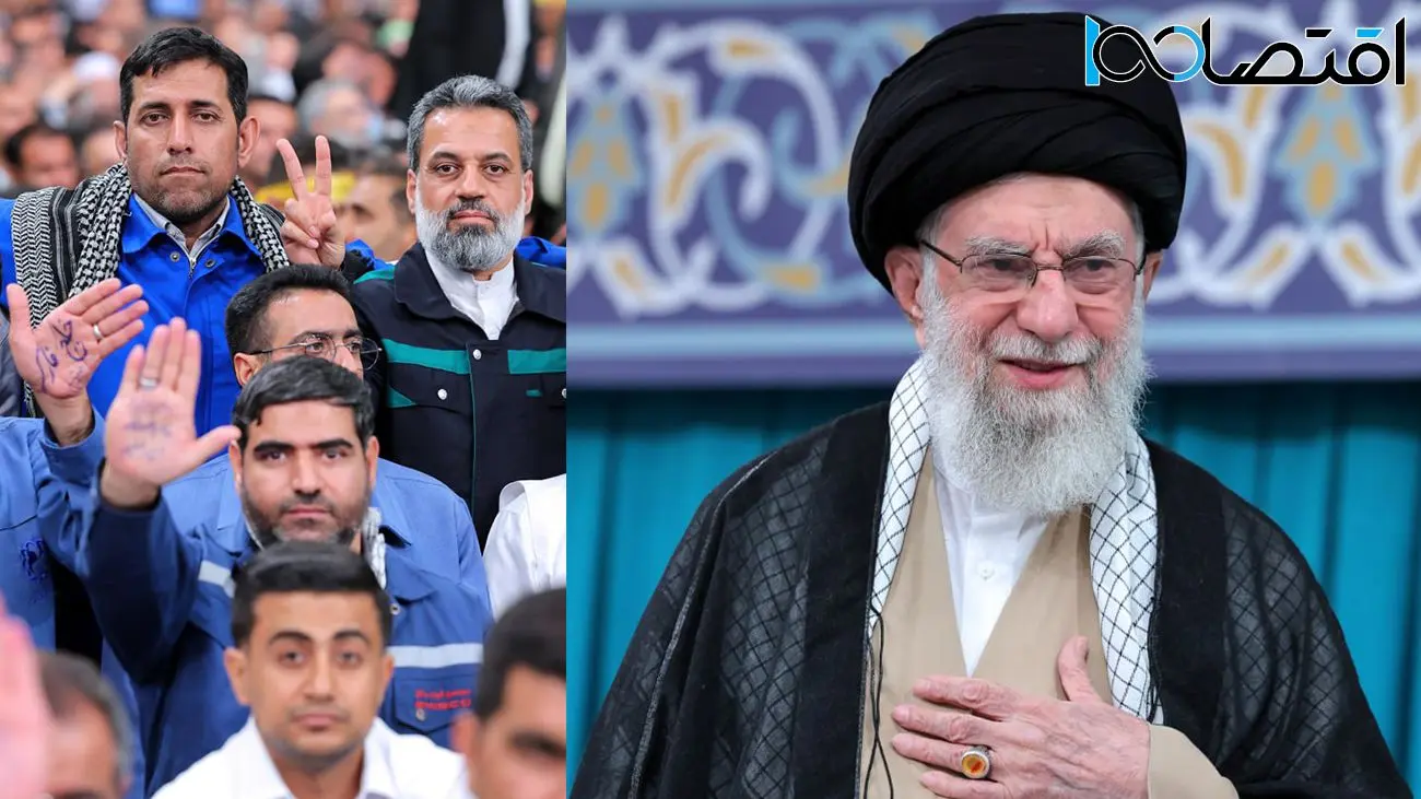 رهبر انقلاب: کارگر باید در سود حاصل از تولید شریک بشود