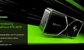 عملکرد یکسان RTX 4070 و RTX 3080 با DLSS فعال (بدون Frame Generation)