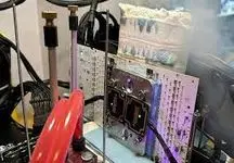 اورکلاک کارت گرافیک GALAX RTX 4090 HOF تا فرکانس 3.7 گیگاهرتز