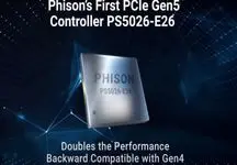 انتشار جزئیات اولیه از کنترلر SSD نسل جدید Phison E26 در CES