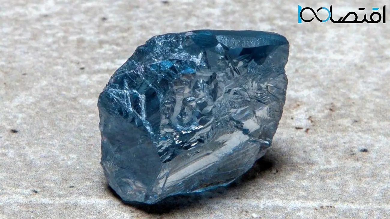 عکس الماس آبی 40 میلیون دلاری / کمیاب ترین شاهکار جهان