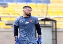 دروازه بان پرسپولیس اشک همه را در آورد!