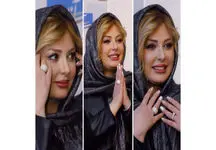عکس خیلی سانسوری از نیوشا ضیغمی / برهنگی اش را پوشاندند !