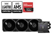خنک کننده پردازنده MEG CORELIQUID S360، یک واترکولر حرفه‌ای و کم‌صدا از MSI