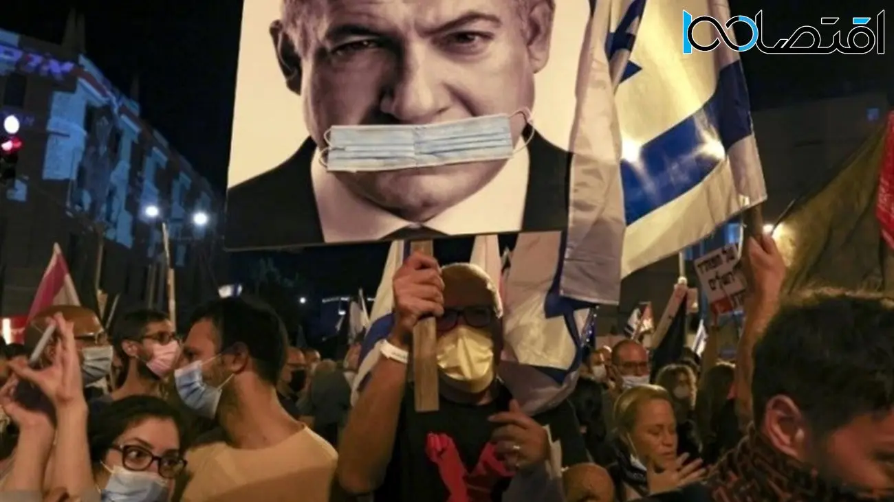 ادامه اعتراضات مردم اسرائیل در مخالفت با نتانیاهو