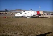 هلال احمر: 19 بالگرد آماده امداد داشتیم با سانحه امروز برای وزیر ورزش 18 بالگرد شد/ شاهدان: کنترل پرواز در 3 متری زمین از دست خارج شد