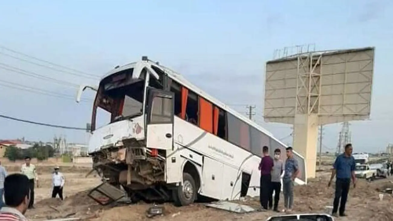 جزئیات تصادف اتوبوس زائران ایرانی در جاده سامرا