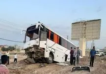 جزئیات تصادف اتوبوس زائران ایرانی در جاده سامرا