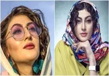 چشم های شهلا مریم مومن با آرایش دخترانه / بانوی عمارت دوباره کولاک کرد !