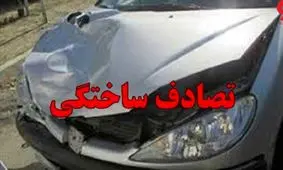 یک فوتی و یک مصدوم در پی واژگونی پژو 206 