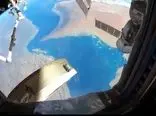 خلیج‌فارس زینت‌بخش اتاقک شیشه‌ای ایستگاه فضایی بین‌المللی