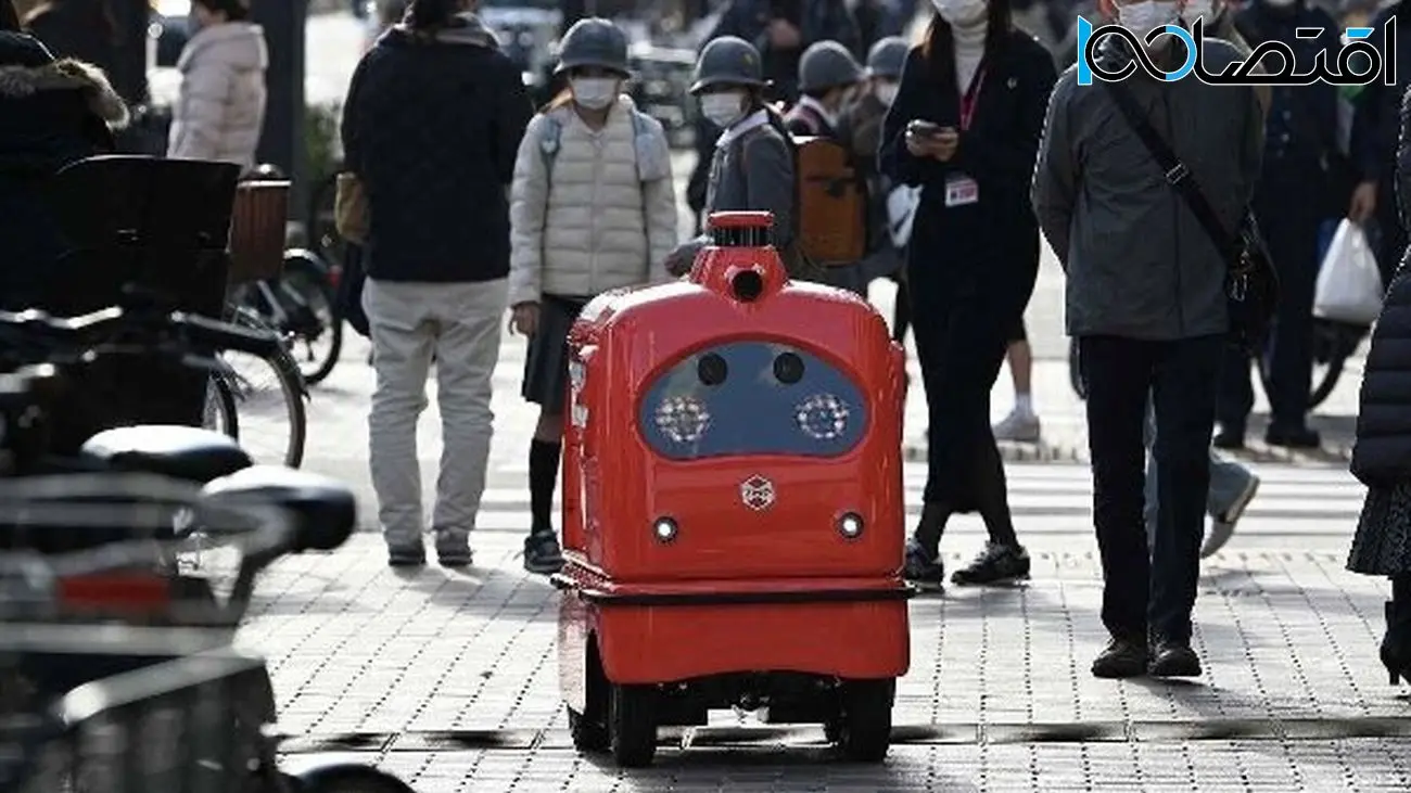 تسخیر خیابان‌های توکیو توسط ربات های تحویل کالا
