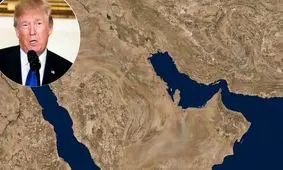 اولین اظهارنظر ترامپ در مورد نام خلیج فارس / نمی‌خواهم احساسات کسی را جریحه‌دار کنم + فیلم