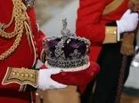تاج جواهر 2.5میلیون پوندی بر سر پادشاه چارلز