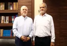 تصویر تازه از  ظریف بعد از گرفتن حکم از پزشکیان 