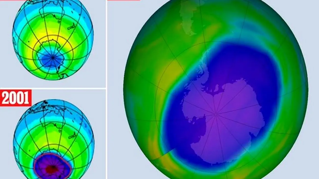 لایه اوزون در حال ترمیم شدن است
