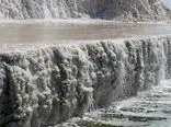 تصاویر تنها آبشار نمکی جهان در ایران / اینجا بهشتی در برهوت است!
