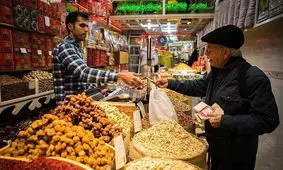 فروش آجیل هم قسطی شد ! + عکس