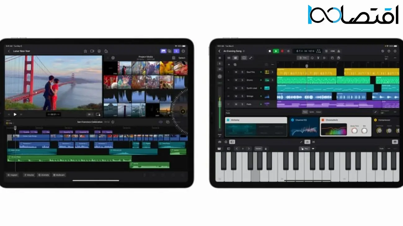 اپل برنامه‌های Final Cut Pro و Logic Pro را برای آیپد منتشر کرد