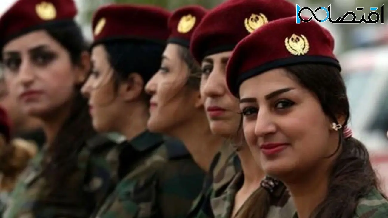 علت آرایش کردن زنان مبارز کرد در جنگ با داعش چیست؟