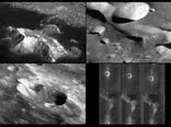 تصاویری از دهانه‌های ماه با جزئیاتی بی‌نظیر