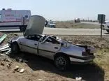 مرگ تلخ حادثه رانندگی در محور رفسنجان _ انار