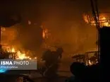 جزئیات آتش‌سوزی در انبارهای بنکداران اهواز 
