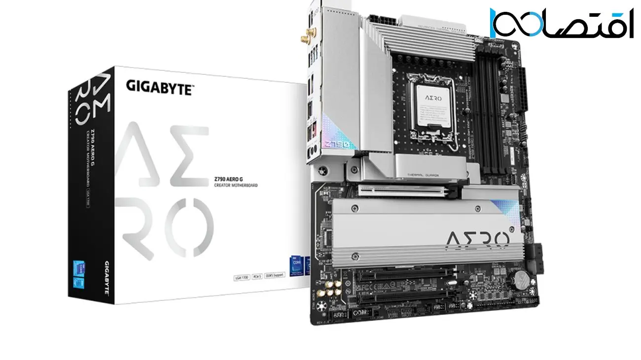 مادربرد Gigabyte Z790 Aero G – خلاقیت از همینجا شروع می‌شود