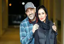 زیباترین عکس از مراسم عروسی مهران غفوریان و آرزو در سال 1393