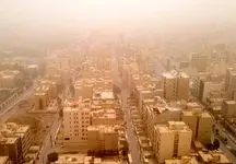 گرد و خاک اهواز ۱۳ برابر حد مجاز+ فیلم