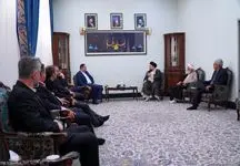 دیدار دبیر شورای عالی مناطق آزاد با آیت الله سید حسن خمینی