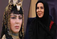 غوغای عکس لباس منشوری لیلا بلوکات با بوت های خیلی گران قیمت!