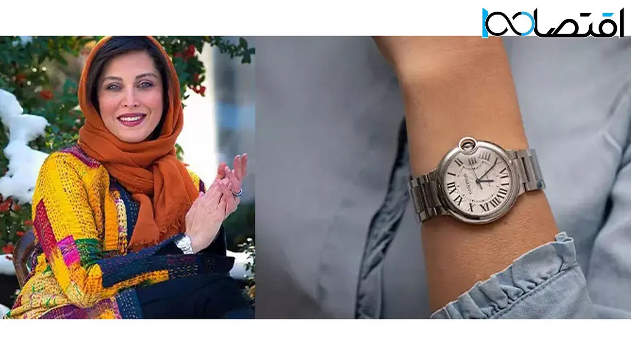 عکس ساعت برند خانم بازیگر ایرانی لو رفت / قیمت دلاری اش رسانه ای شد
