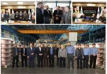 بازدید معاون وزارت تعاون،کارو رفاه اجتماعی از صنایع مس شهید باهنرکرمان