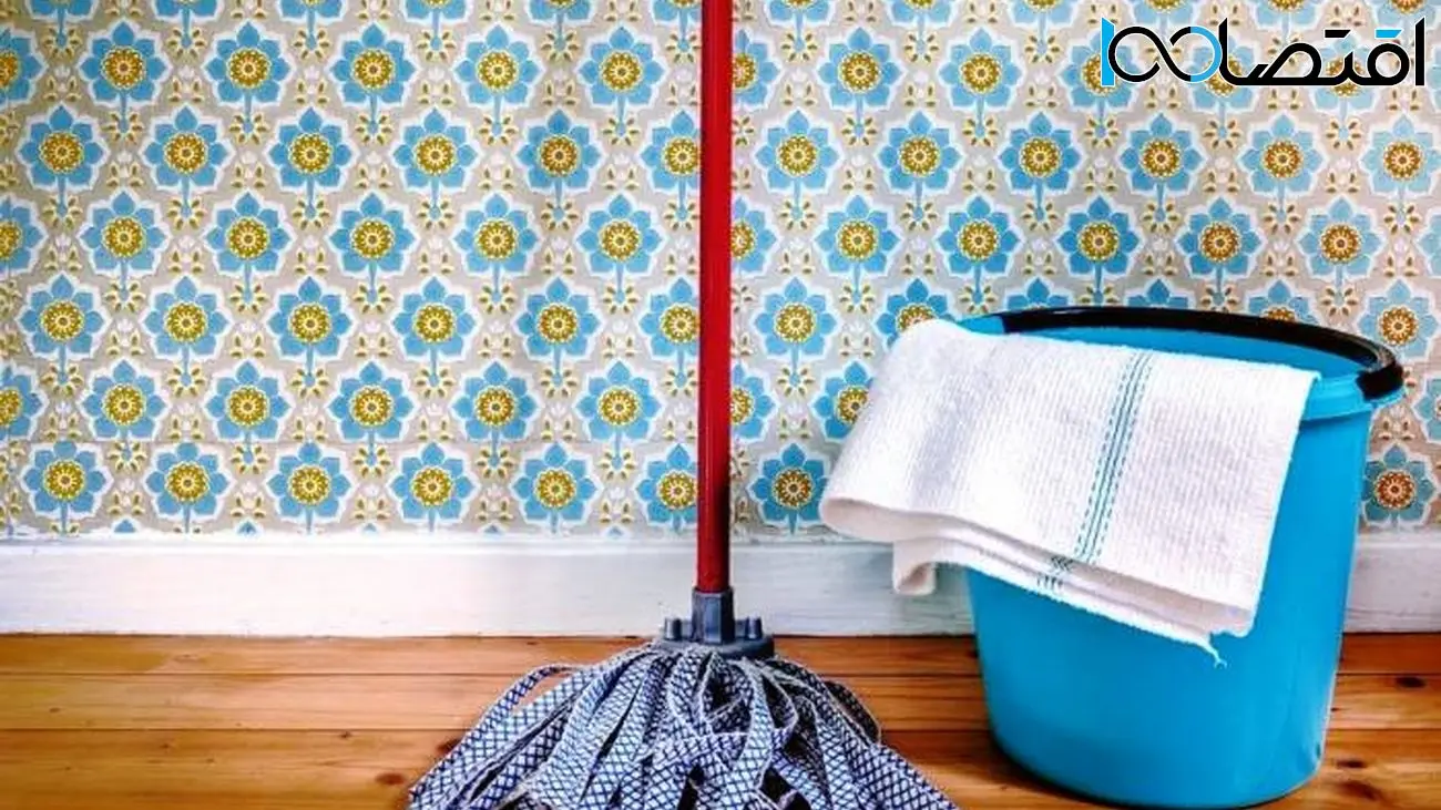 نحوه تمیز کردن کاغذ دیواری برای خانه تکانی عید