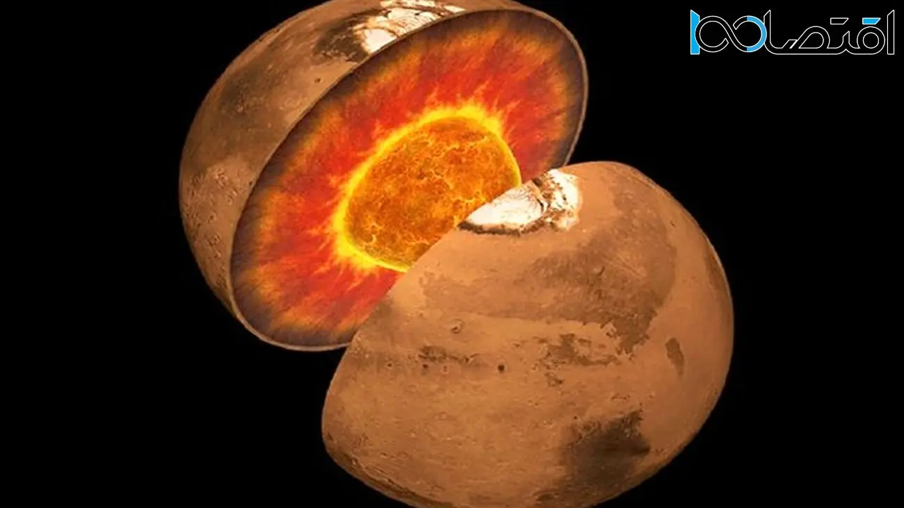هسته مریخ از آن چه تصور می‌شد کوچک‌تر است