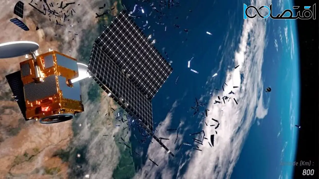 ماهواره روسی ابری از زباله فضایی در مدار زمین ایجاد کرد