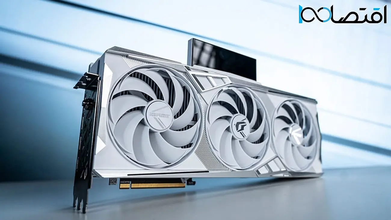 کارت گرافیک RTX 4080 Founders Edition، به رنگ سفید