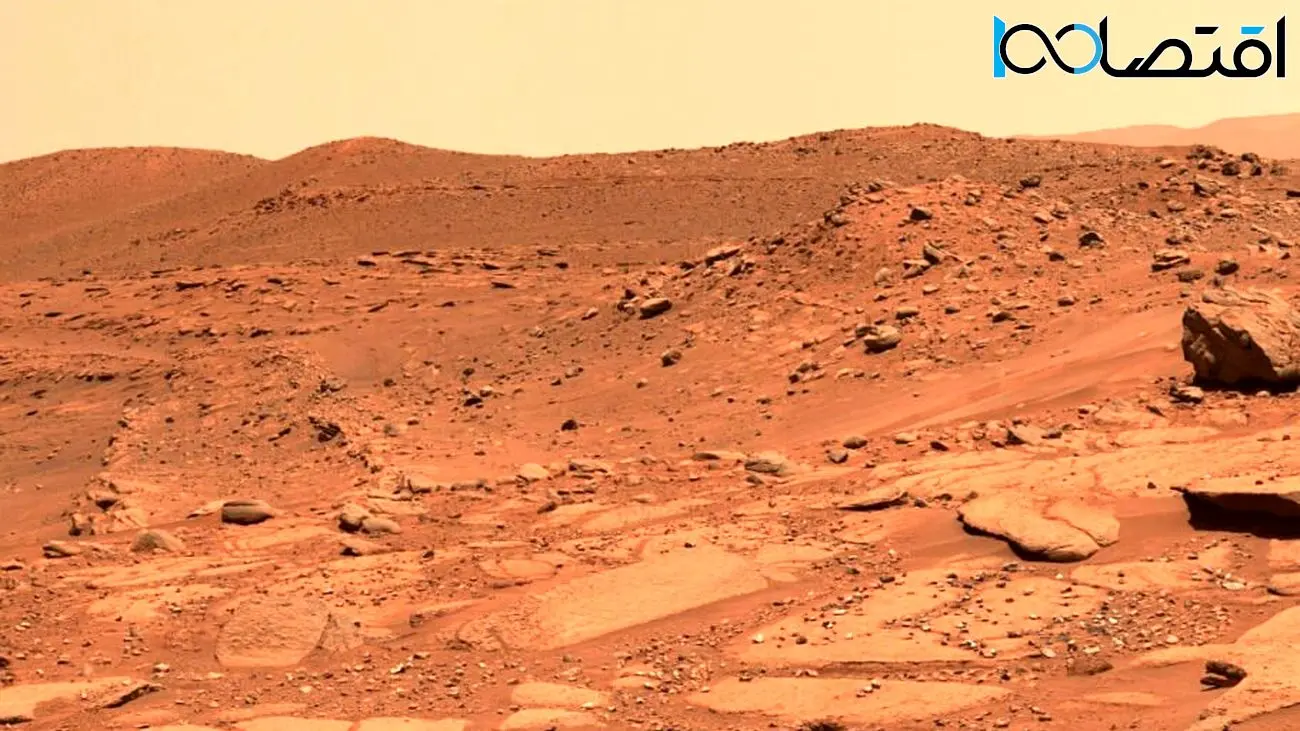 مریخ‌نورد استقامت تصویری سه‌بعدی از یکی از دهانه‌های منطقه جیزرو مریخ ثبت کرد