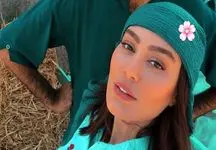 عکس خیلی خصوصی از سحر قریشی بدون لباس / در مهمانی عرب ها لو رفت !
