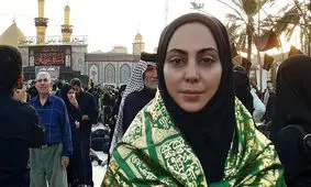  حضور بازیگران سینمای ایران در پیاده روی اربعین پارسال / از داریوش ارجمند تا نیلوفر شهیدی + عکس ها