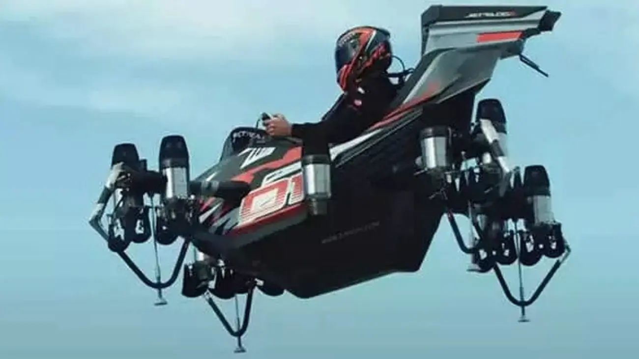 صندلی پرنده زاپاتا جت ریسر به زودی وارد بازار می‌شود؛ پرواز با ۱۰ موتور جت + ویدیو