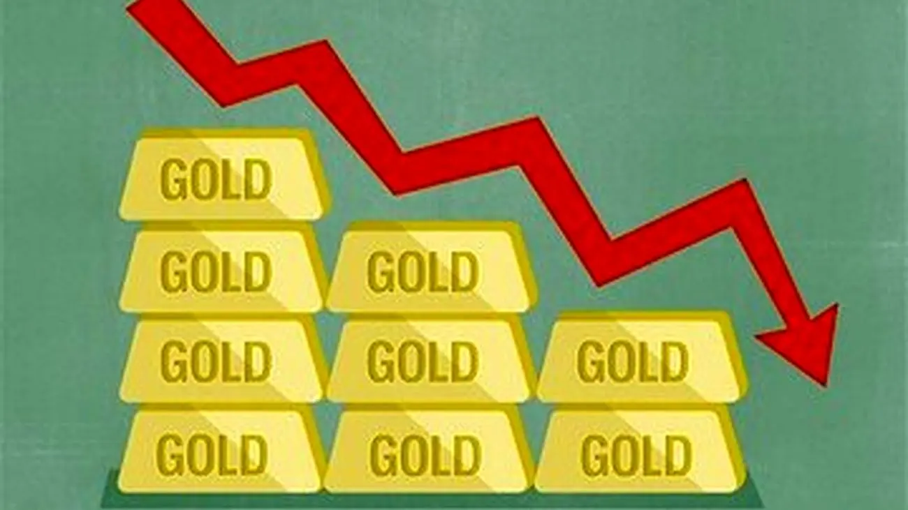قیمت طلا ریزش کرد / قیمت هر اونس طلا امروز با ۰.۴۳ درصد کاهش یافت