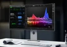 مانیتور خمیده 5K2K ال‌جی ویژه خالقان محتوا