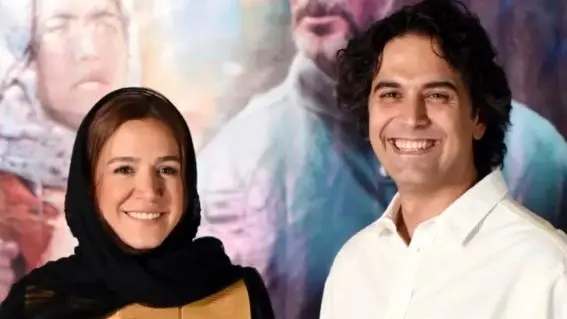 ستاره پسیانی و همسر خوش‌تیپش پاشا رستمی برای اولین بار در مقابل دوربین!