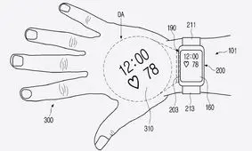 سامسونگ پتنت جدیدی از گلکسی واچ با پروژکتور داخلی را ثبت کرد