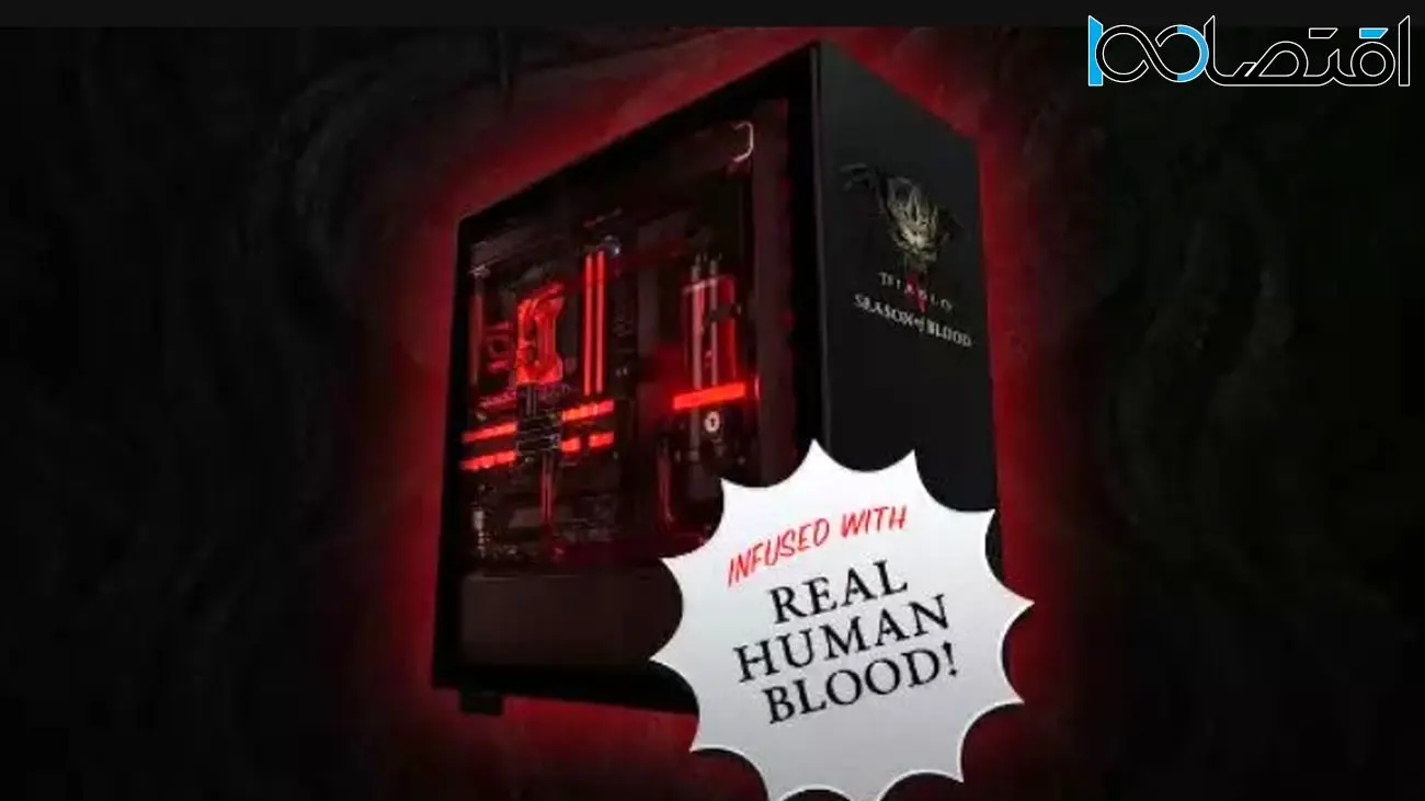 این کیس کامپیوتر گیمینگ، با خون انسان خنک می‌شود! + عکس