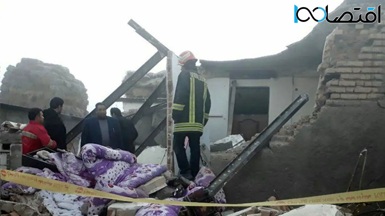 عکس انفجار مهیب منزل مسکونی در ایلام