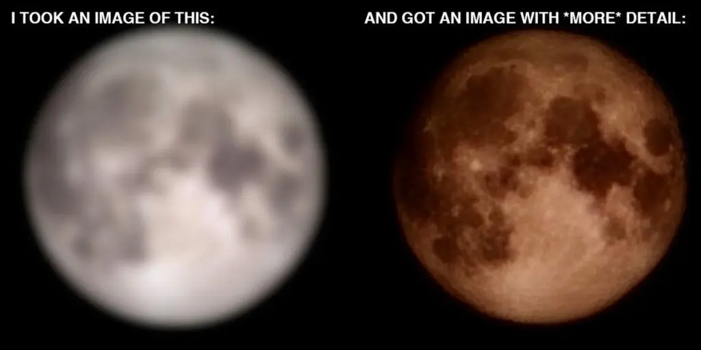 اثبات تقلب سامسونگ در عکاسی از ماه با گلکسی S23 اولترا